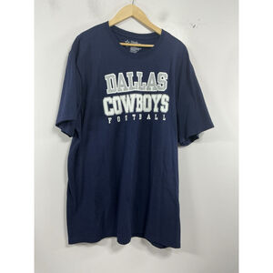 Adult Excellent Condition Dallas Cowboys Authentic Short Sleeve T Shirt 3XL Navy